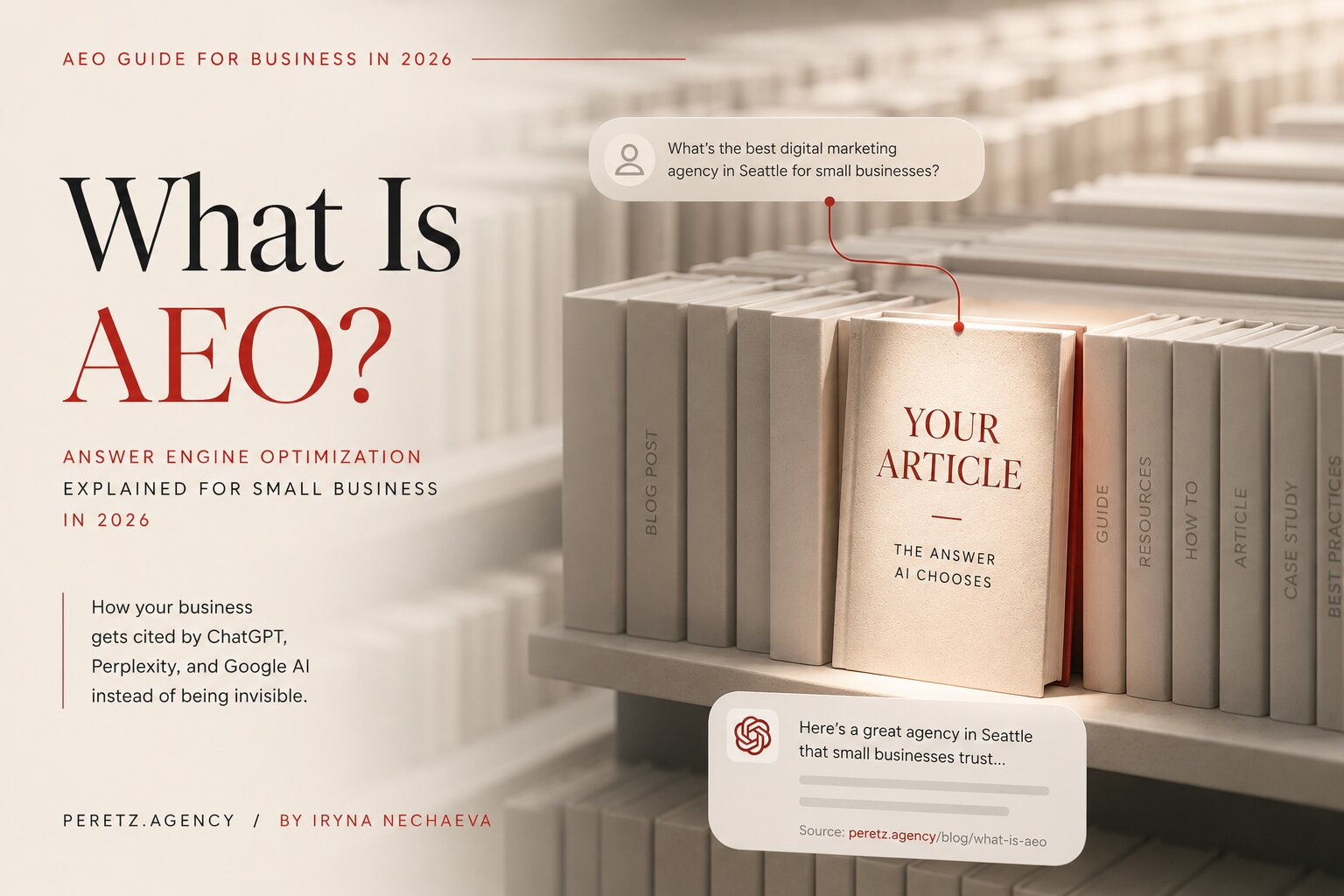 What Is AEO? Answer Engine Optimization Explained for Small Business in 2026