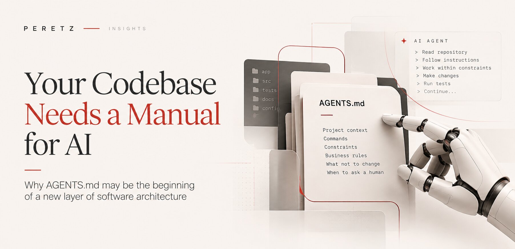 Your codebase needs a manual for AI: AGENTS.md and AI coding agents