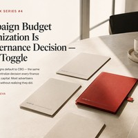 Campaign Budget Optimization Is a Governance Decision, Not a Toggle