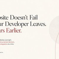 Your Website Doesn't Fail When Your Developer Leaves. It Fails Years Earlier.