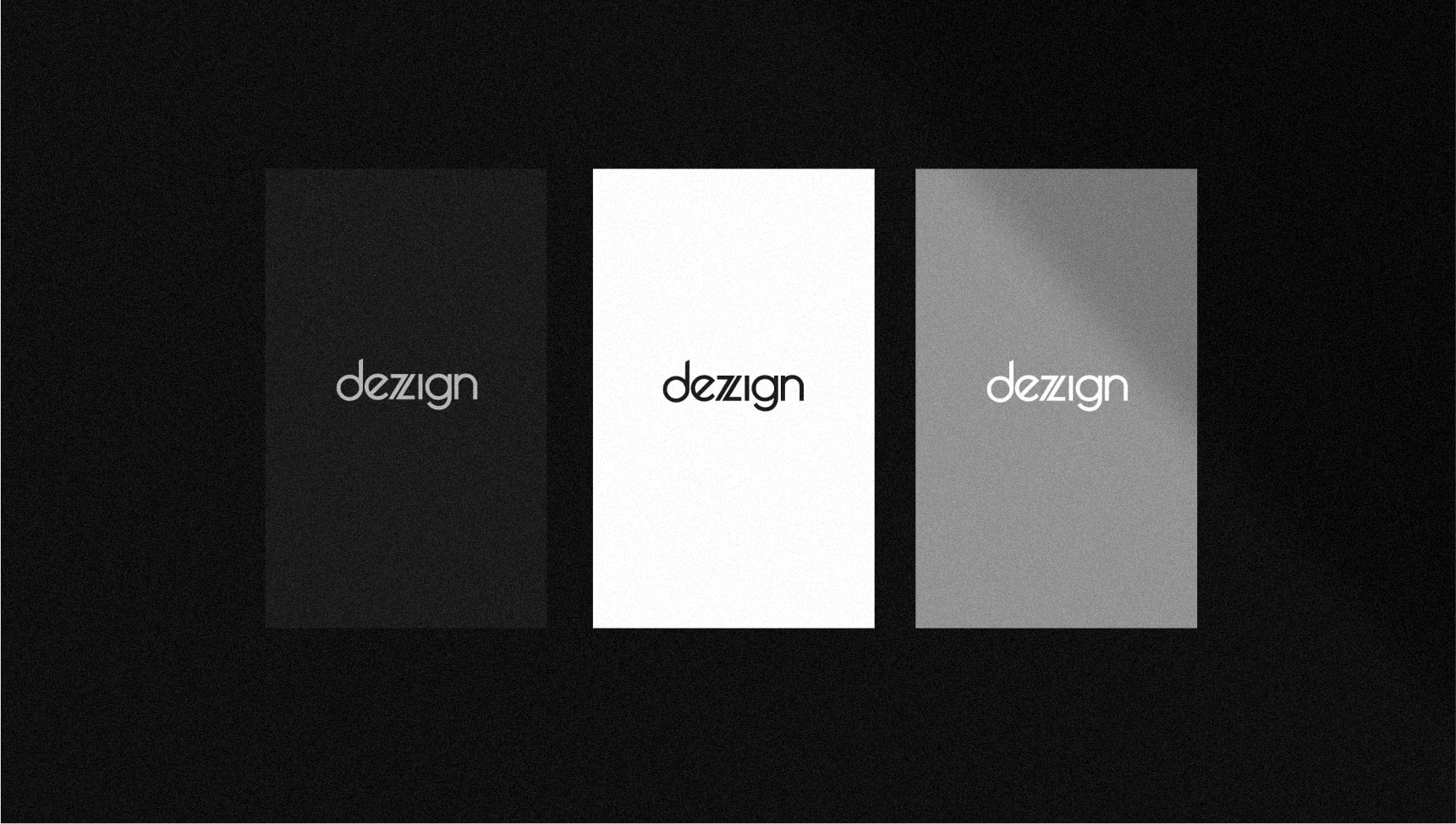 DeZZign architecture studio brand identity